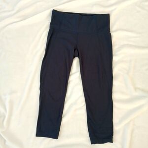 Athleta Capri Leggings Dark Navy Blue Women's Size Small